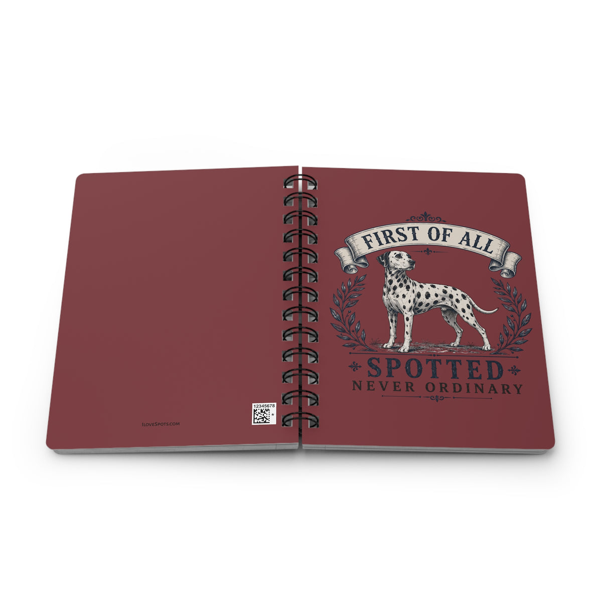First Of All Spotted Never Ordinary - Spiral Journal - Chili