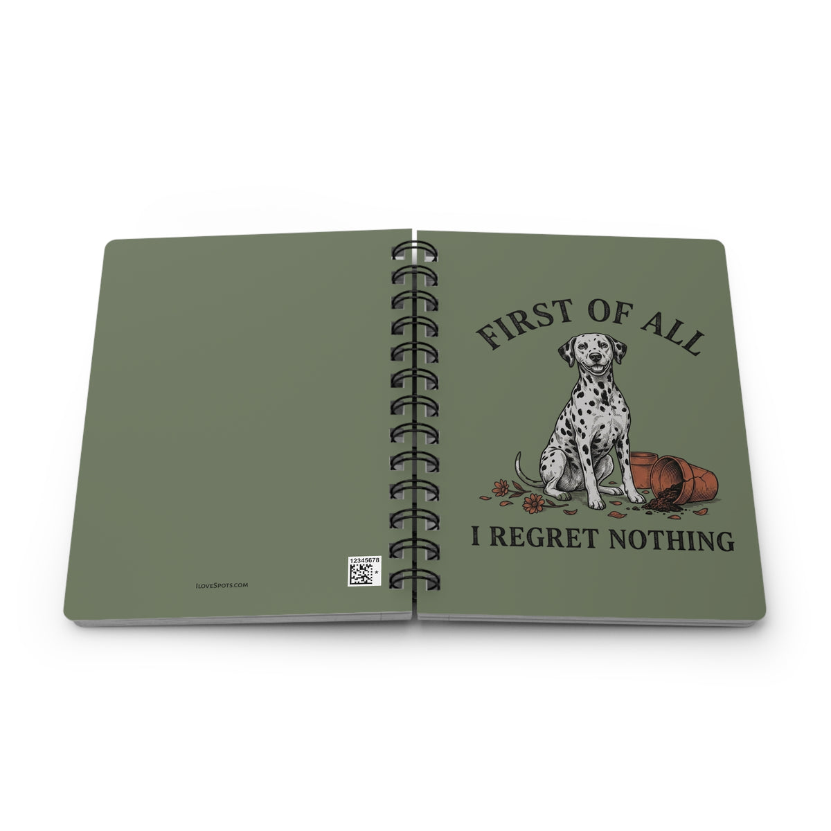 First of All I Regret Nothing - Spiral Journal - Moos
