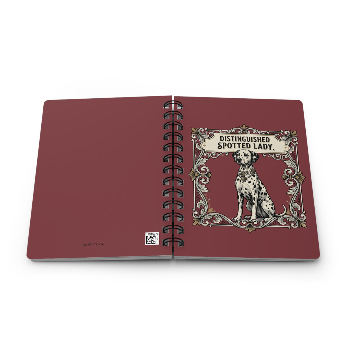 Distinguished Spotted Lady - Spiral Journal - Chili