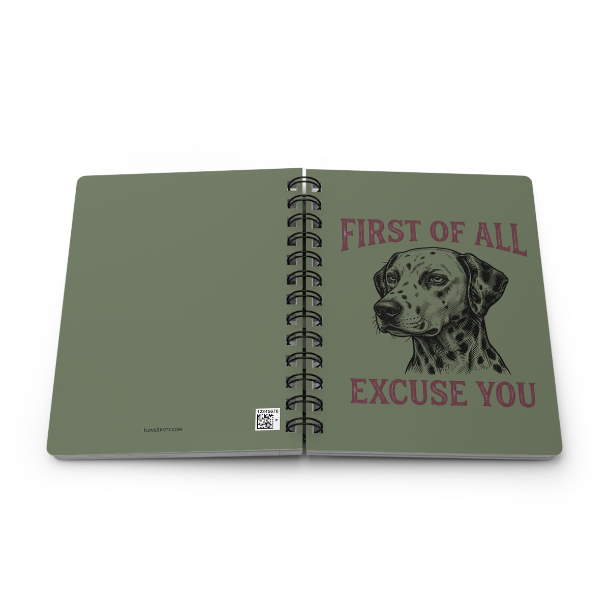 First of All Excuse You - Spiral Journal - Moos