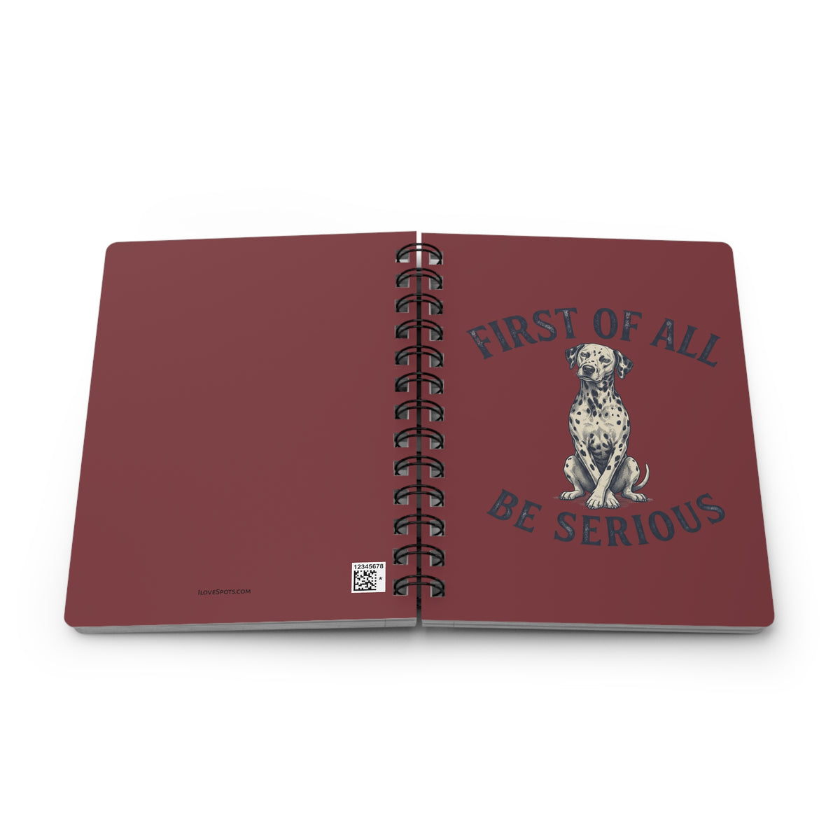 First of All Be Serious - Spiral Journal - Chili