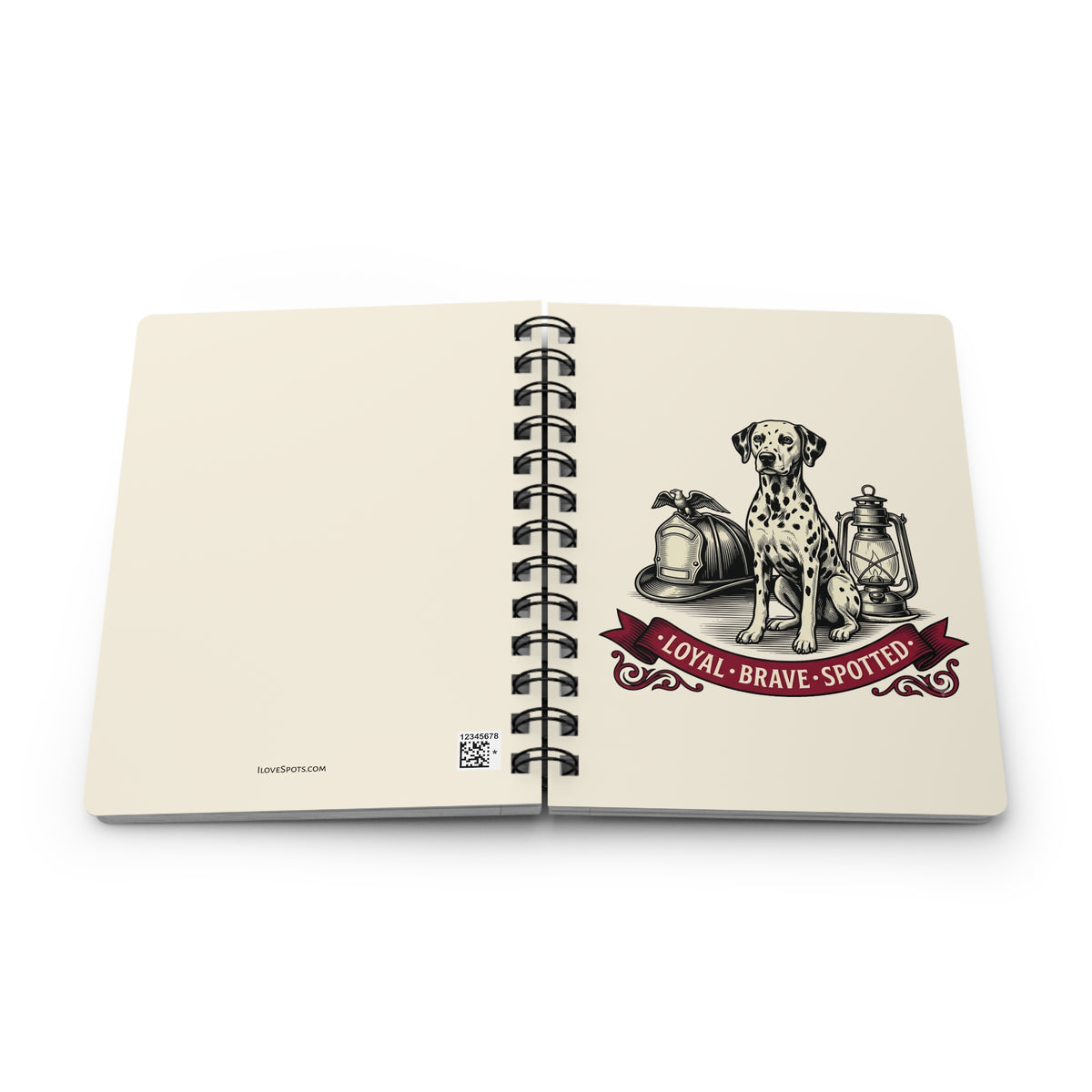 Firehouse Heritage - Spiral Journal - Ivory