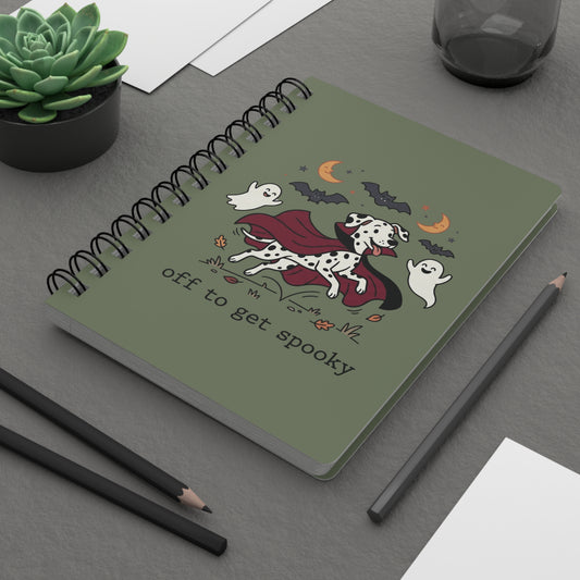 Off To Get Spooky - Spiral Journal - Moos