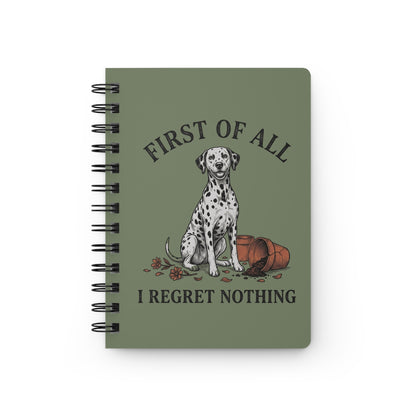 First of All I Regret Nothing - Spiral Journal - Moos