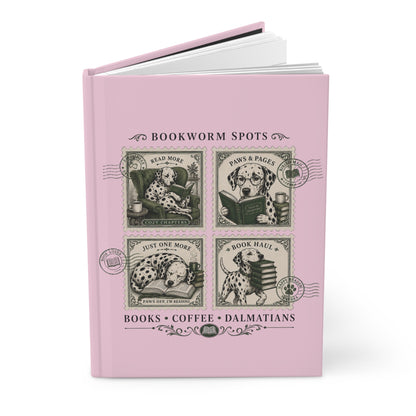 Bookworm Spots - Hardcover Journal - Blossom