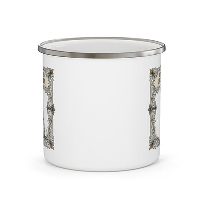 Distinguished Spotted Lady - Enamel Mug 12oz