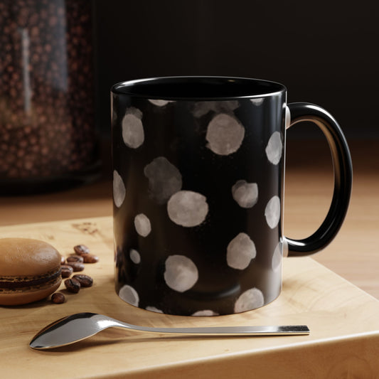 01 White Dots Accent Mug
