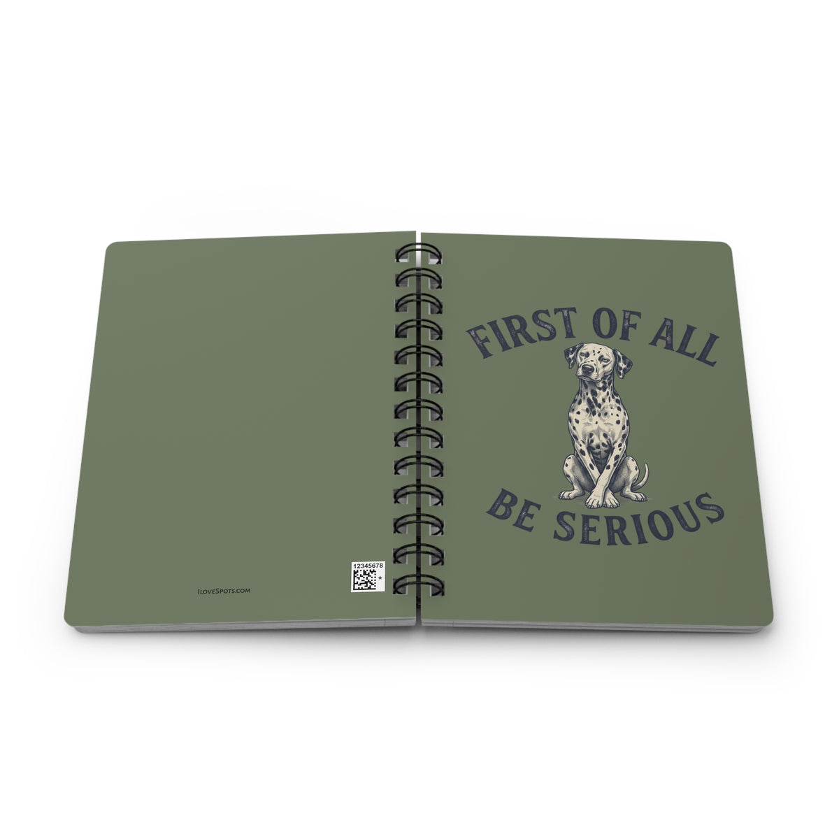 First of All Be Serious - Spiral Journal - Moos
