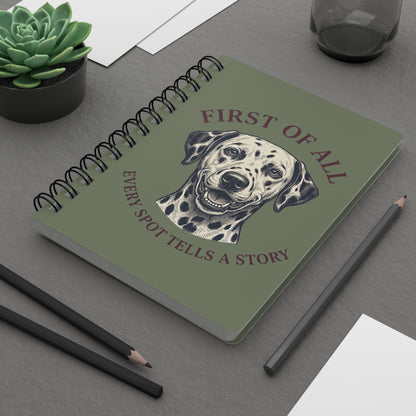 First Of All Every Spot Tells A Story - Spiral Journal - Moos