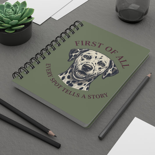 First Of All Every Spot Tells A Story - Spiral Journal - Moos