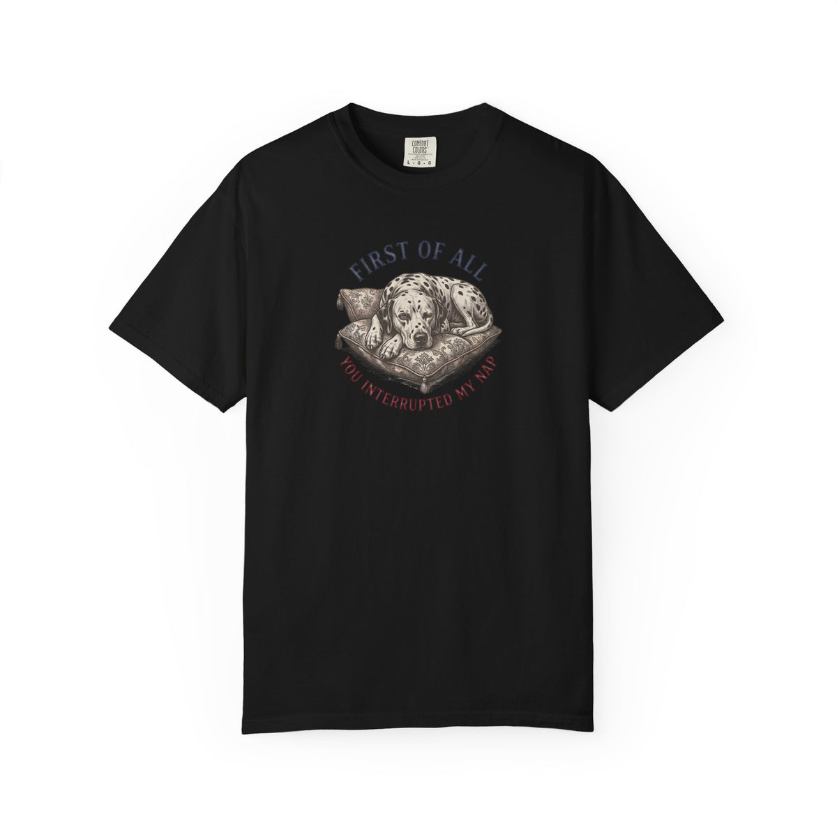 First Of All You Interrupted My Nap  - Comfort Color 1717 T-Shirt