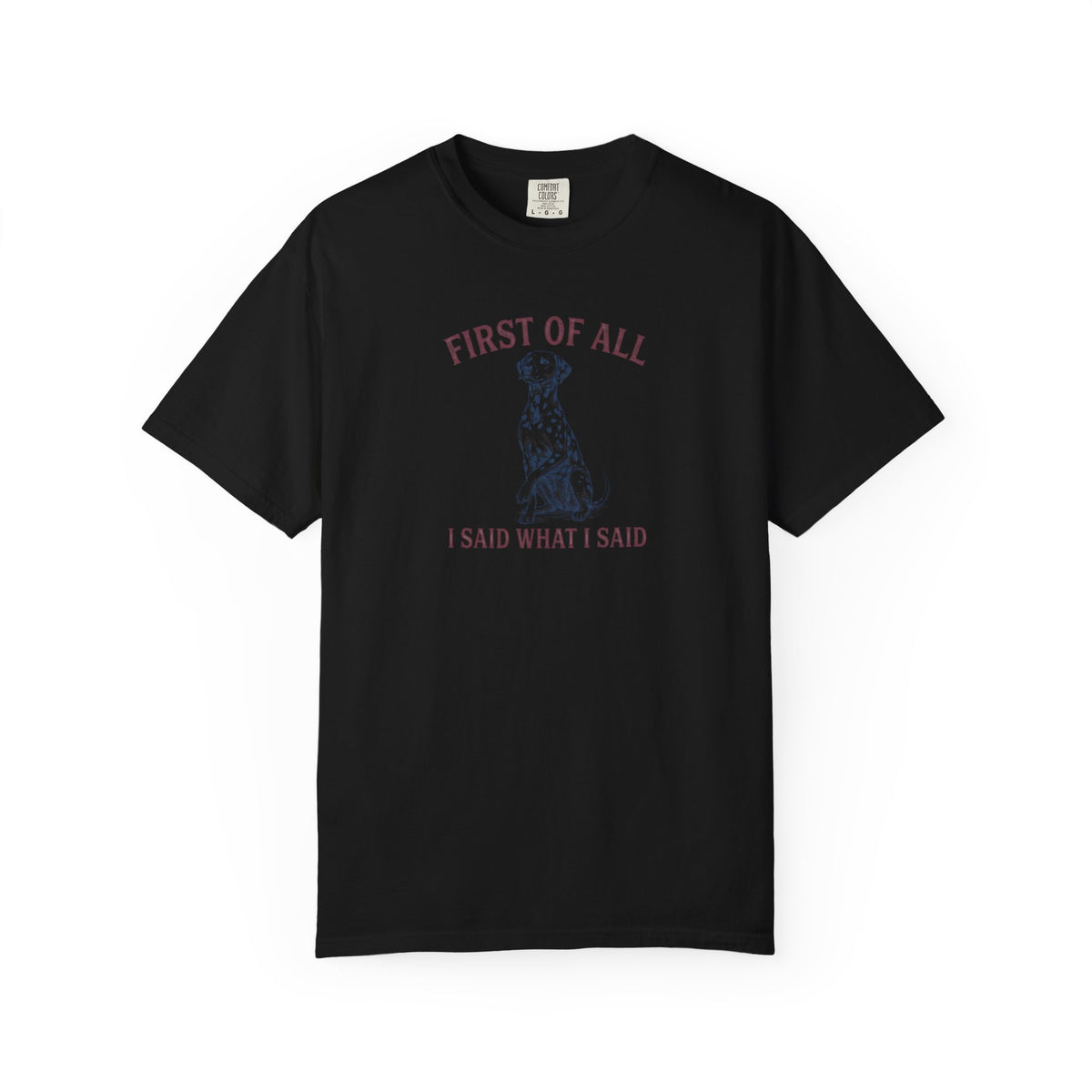 First of All I Said What I Said - Comfort Color 1717 T-Shirt