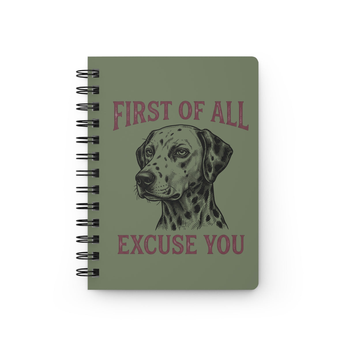 First of All Excuse You - Spiral Journal - Moos
