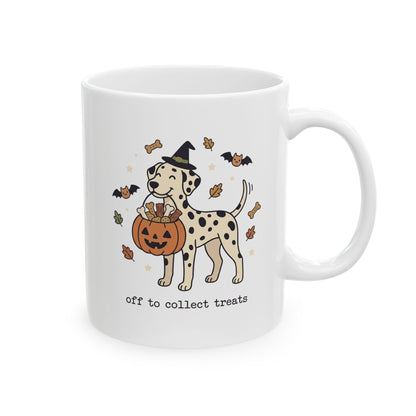 Off To Collect Treats -  Ceramic Mug 11oz