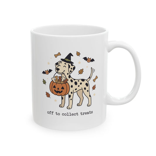Off To Collect Treats -  Ceramic Mug 11oz