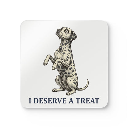 I Deserve A Treat - Corkwood Coaster Set