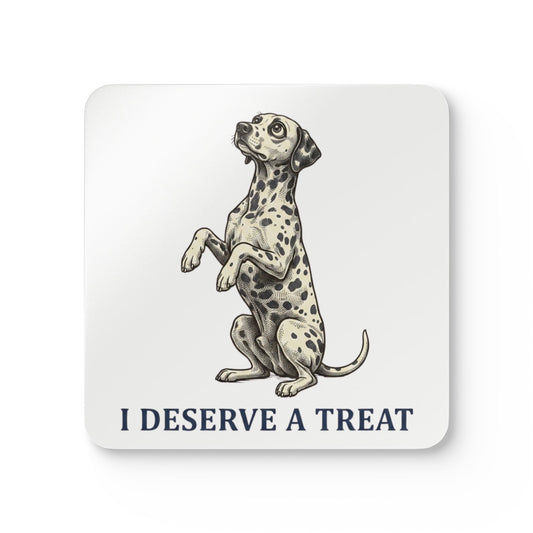I Deserve A Treat - Corkwood Coaster Set