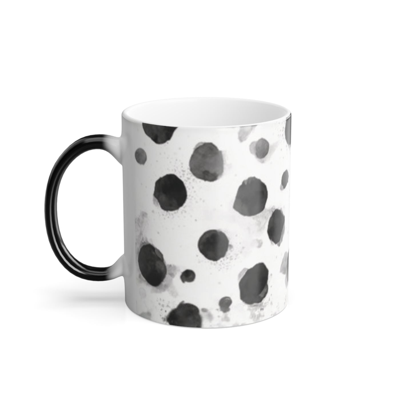 02 Black Dots Color-Changing Mug