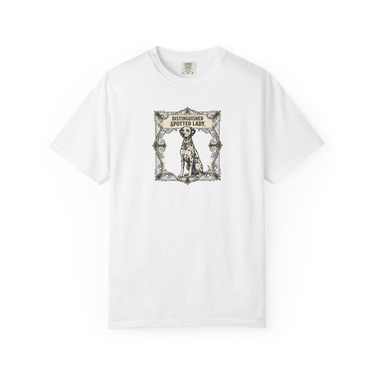 Distinguished Spotted Lady - Comfort Color 1717 T-Shirt