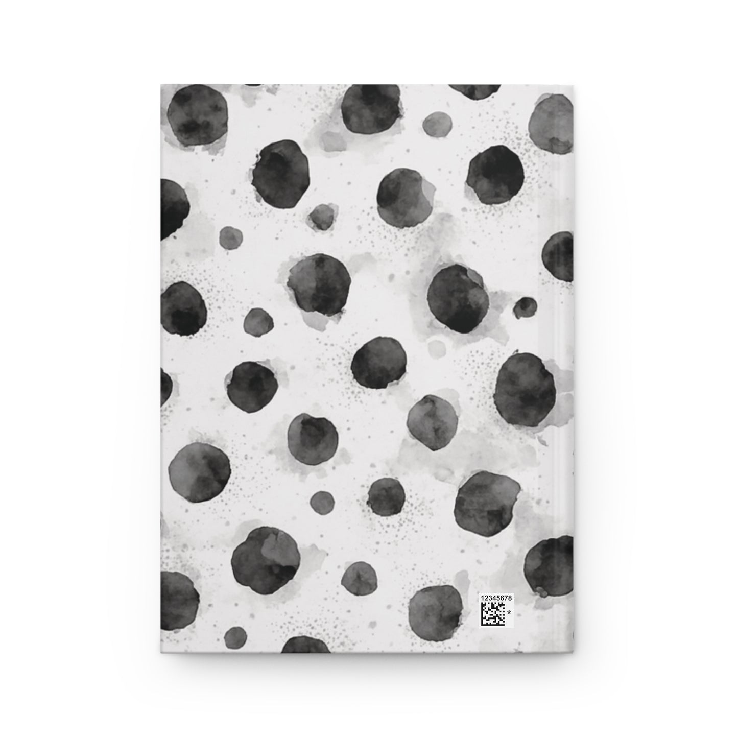 01 Hardcover Journal - Black Spots