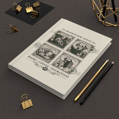 Bookworm Spots - Hardcover Journal - Ivory