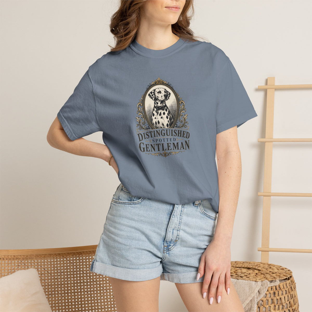 Distinguished Spotted Gentleman - Comfort Color 1717 T-Shirt