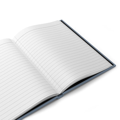 Bookworm Spots - Hardcover Journal - Blue Jean