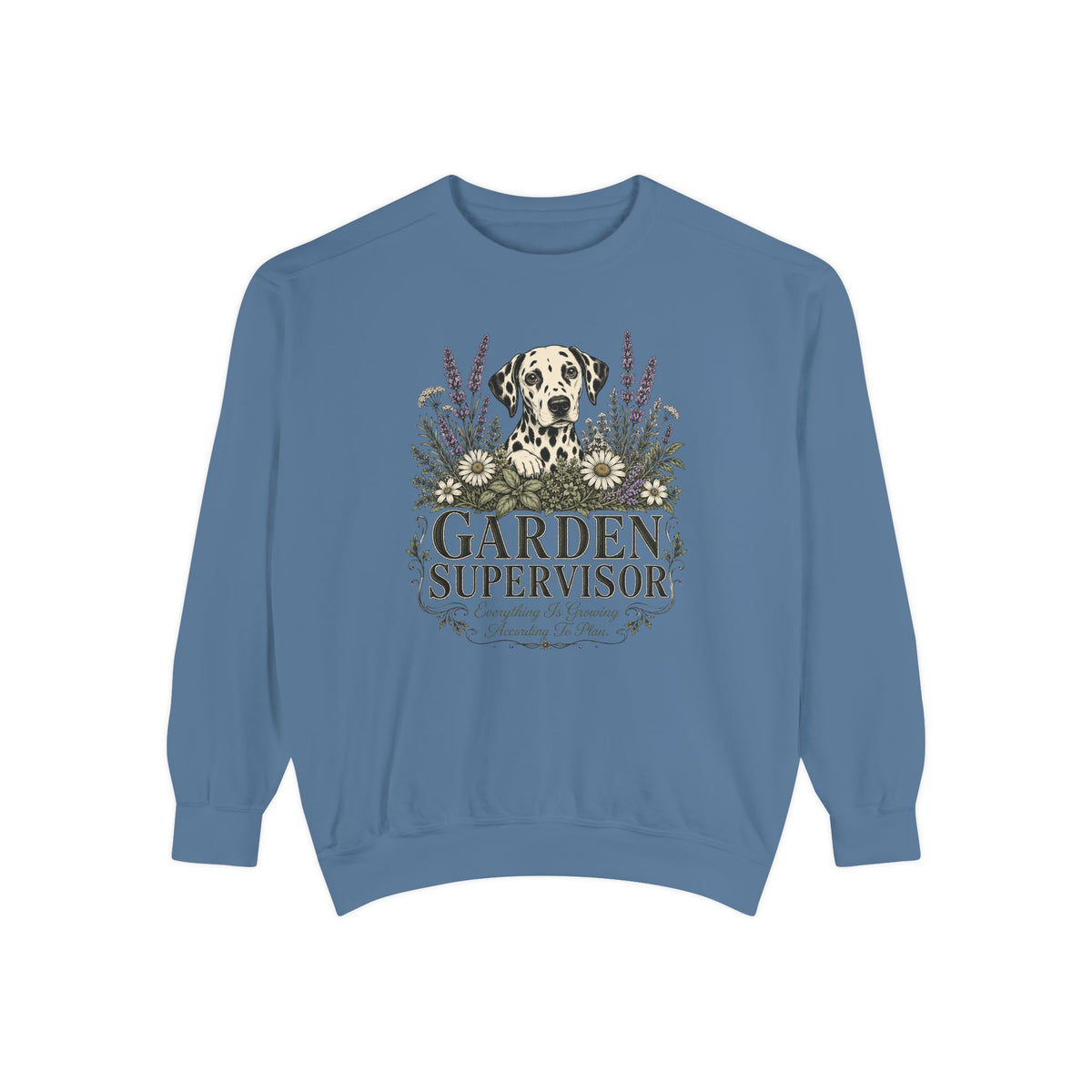 Garden Supervisor - Comfort Colors 1566 Crewneck Sweatshirt