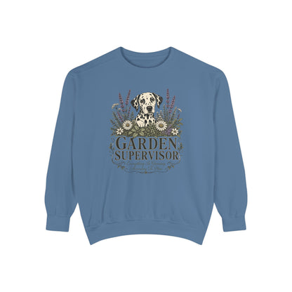 Garden Supervisor - Comfort Colors 1566 Crewneck Sweatshirt