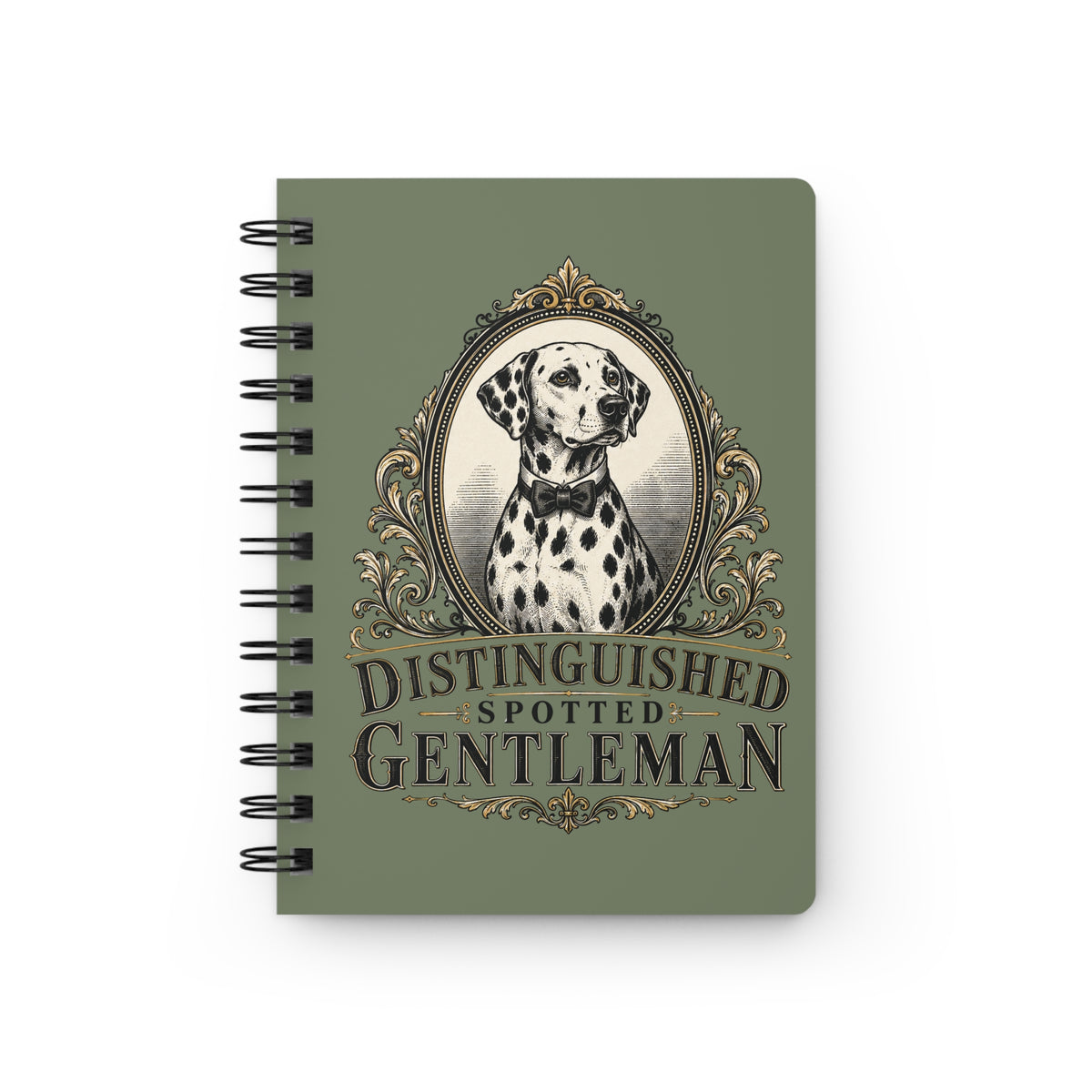 Distinguished Spotted Gentleman - Spiral Journal - Moos