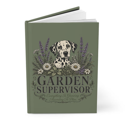 Garden Supervisor - Hardcover Journal - Moos