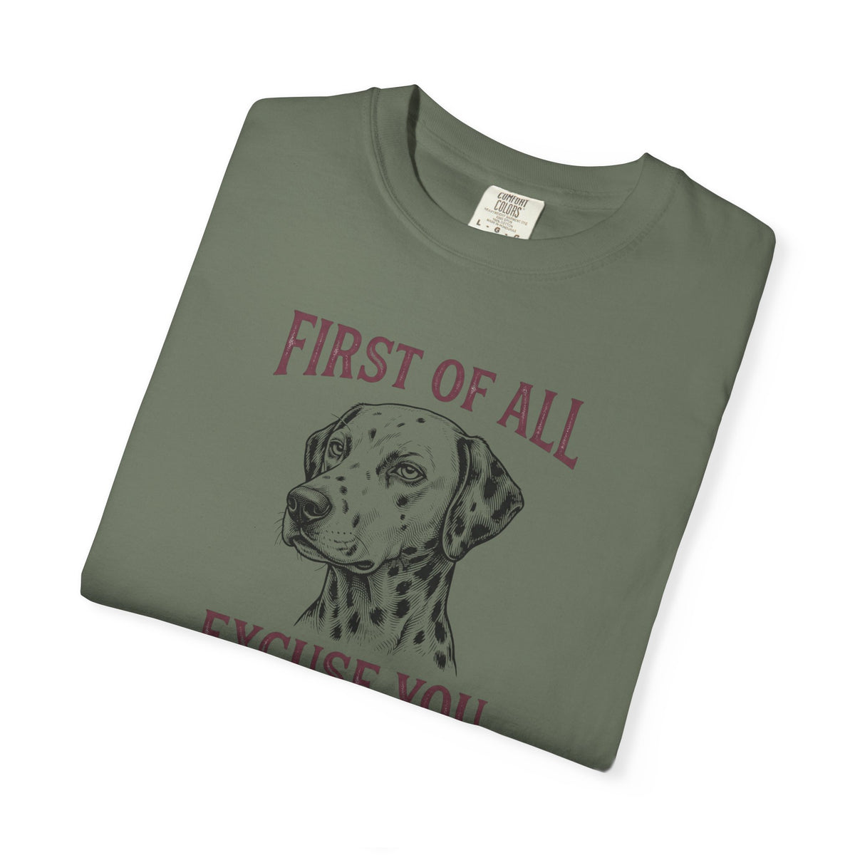 First of All Excuse You - Comfort Color 1717 T-Shirt