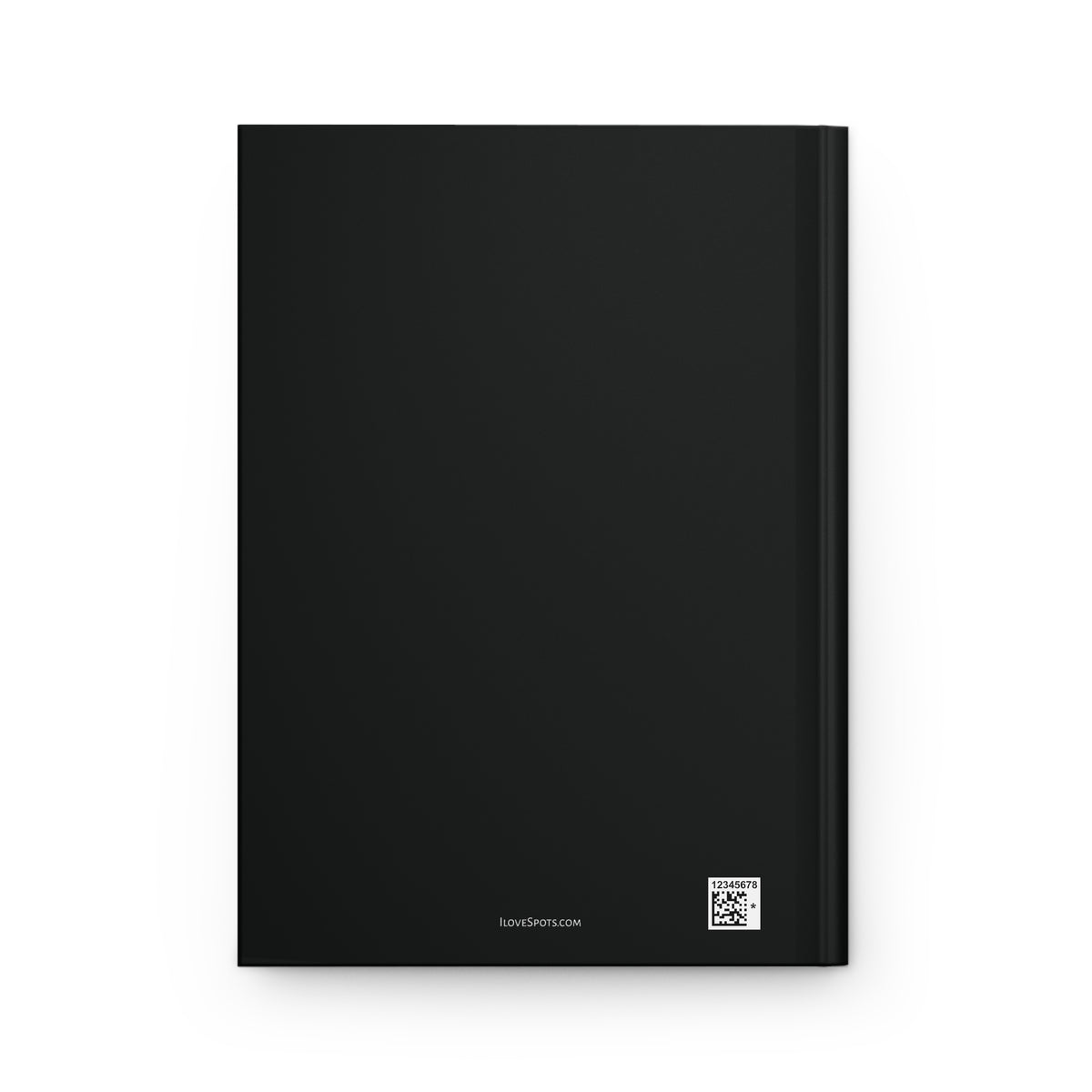Bookworm Spots - Hardcover Journal - Black