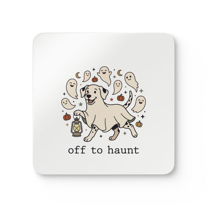 Off To Haunt - Corkwood Coaster Set