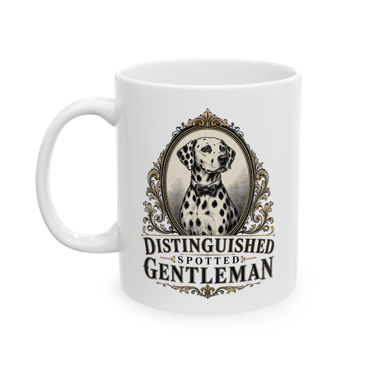 Distinguished Spotted Gentleman -  Ceramic Mug 11oz