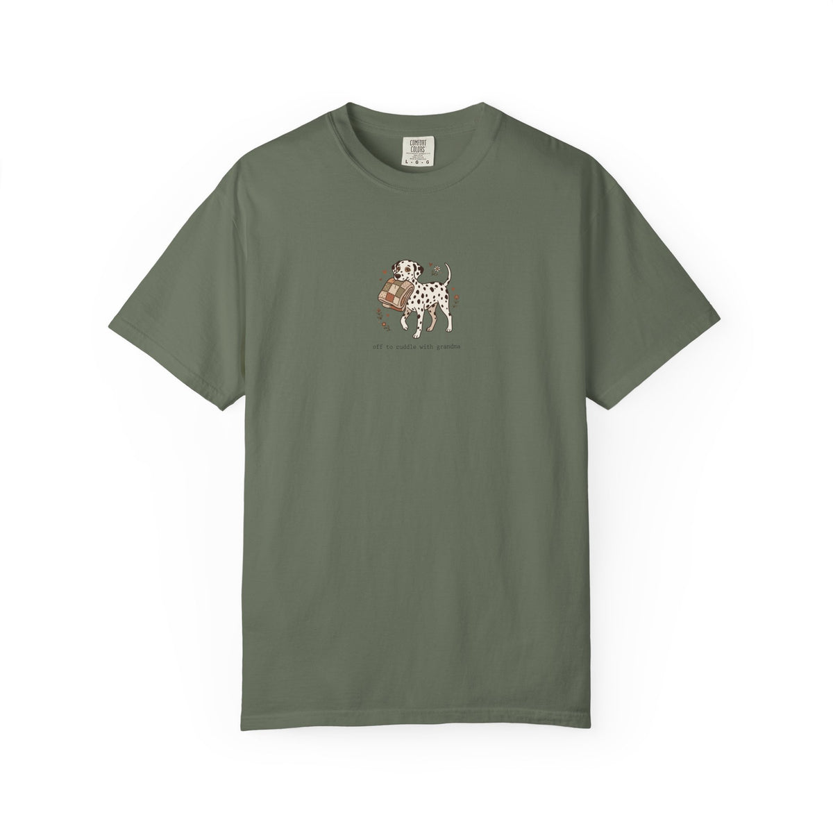 Off To Cuddle With Grandma - Comfort Color 1717 T-Shirt
