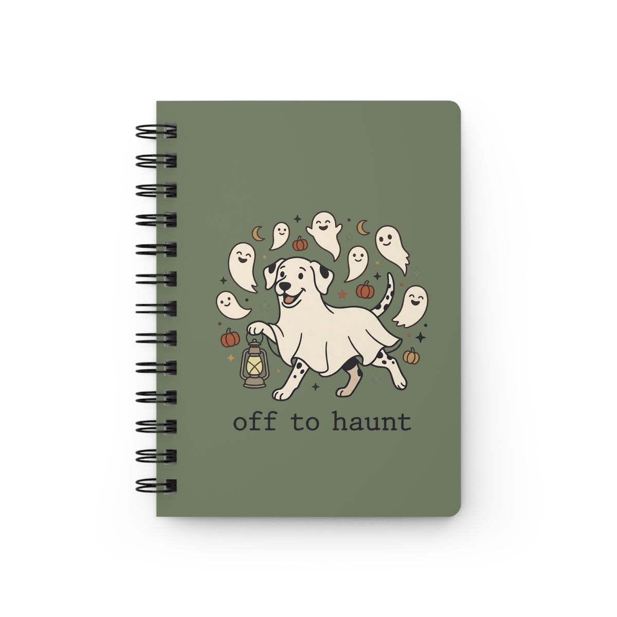 Off To Haunt - Spiral Journal - Moos