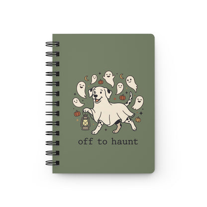 Off To Haunt - Spiral Journal - Moos