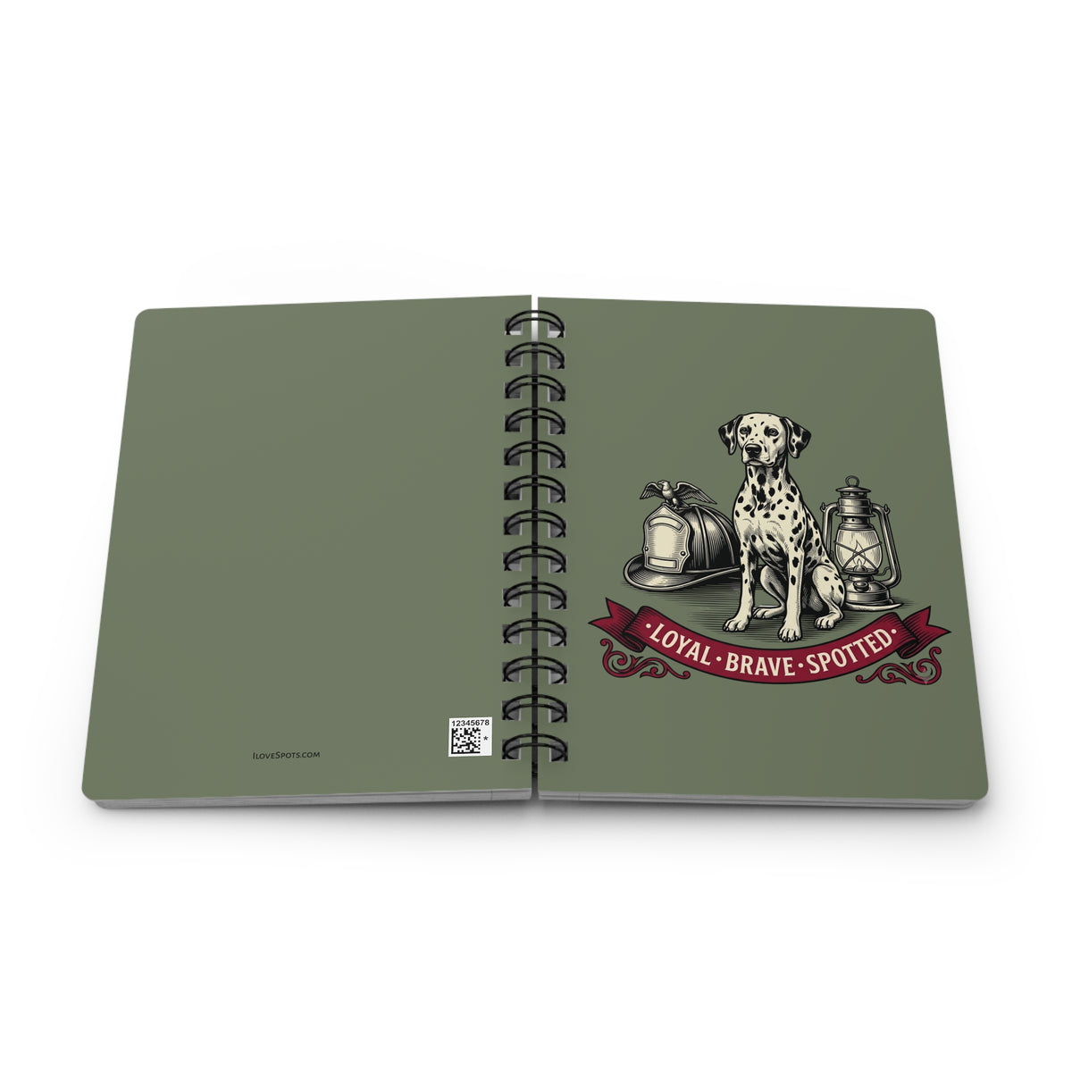 Firehouse Heritage - Spiral Journal - Moos