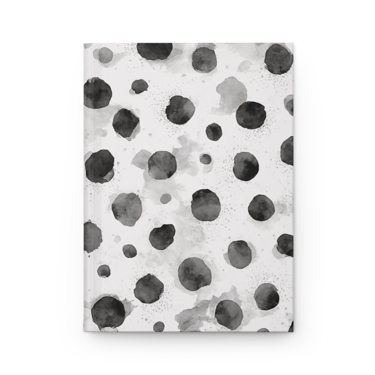 01 Hardcover Journal - Black Spots