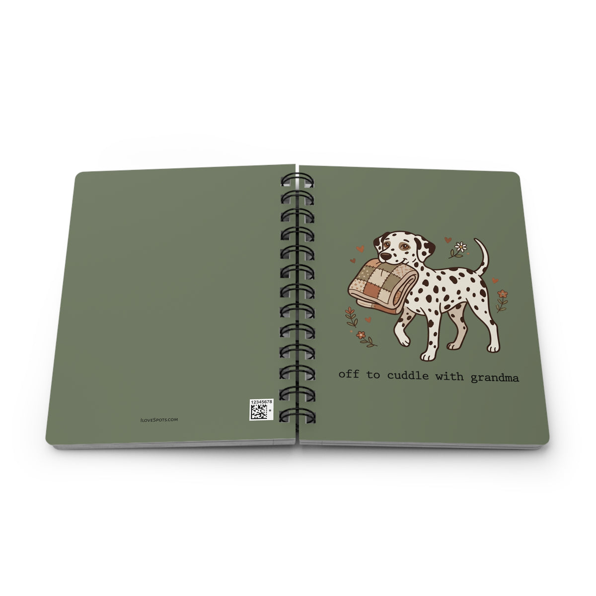 Off To Cuddle Grandma - Spiral Journal - Moos