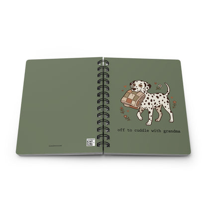 Off To Cuddle Grandma - Spiral Journal - Moos