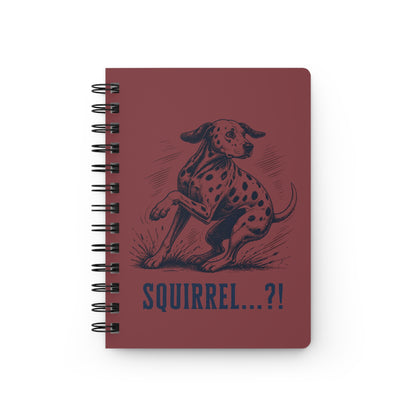 Squirrel Alarm - Spiral Journal - Chili