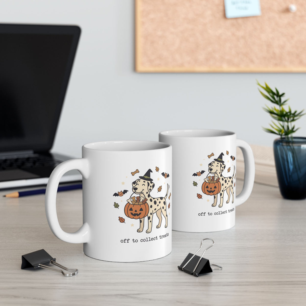 Off To Collect Treats -  Ceramic Mug 11oz