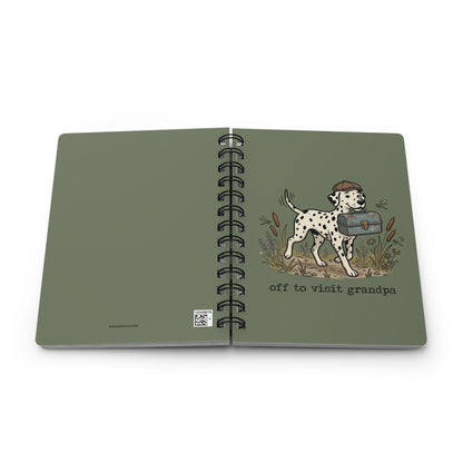 Off To Visit Grandpa - Spiral Journal - Moos