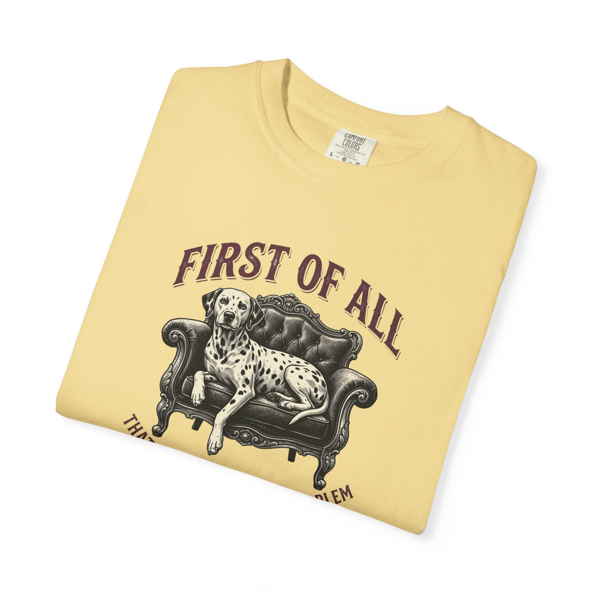 First of All That Sounds Like A You Problem - Comfort Color 1717 T-Shirt