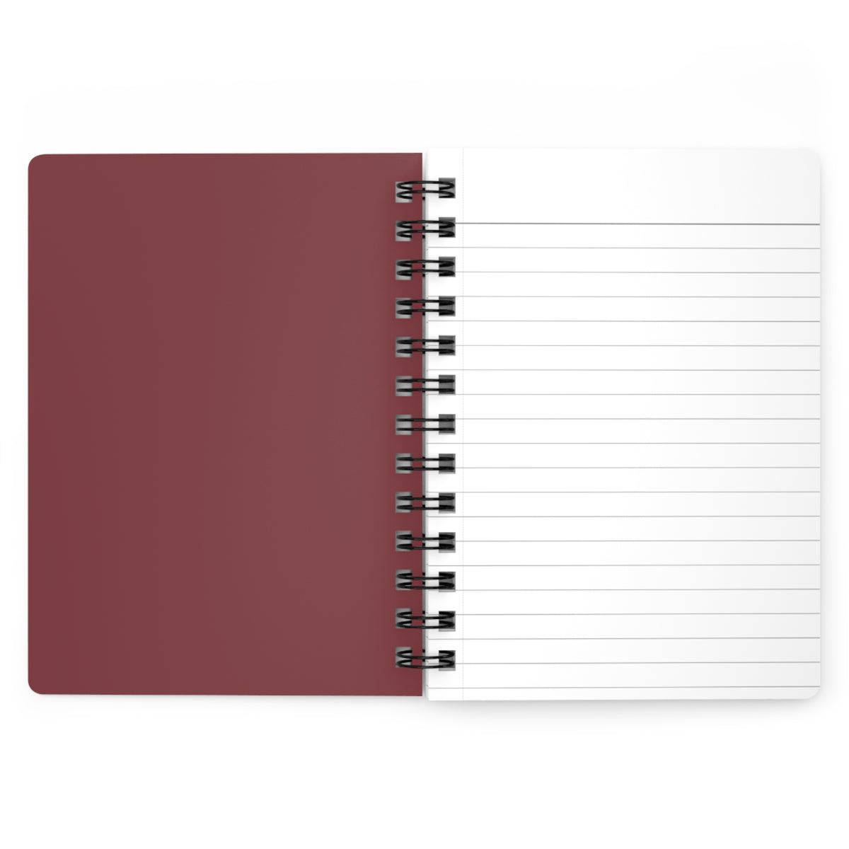 Bookworm Spots - Spiral Journal - Chili