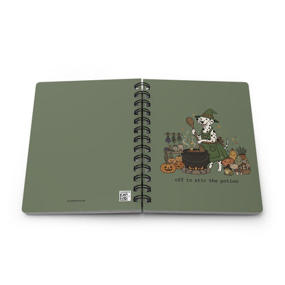 Off To Stir The Potion - Spiral Journal - Moos
