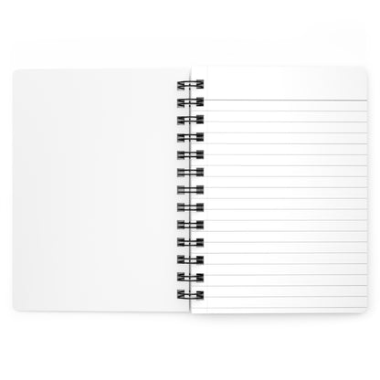 Off To Steal Your Candy - Spiral Journal - White