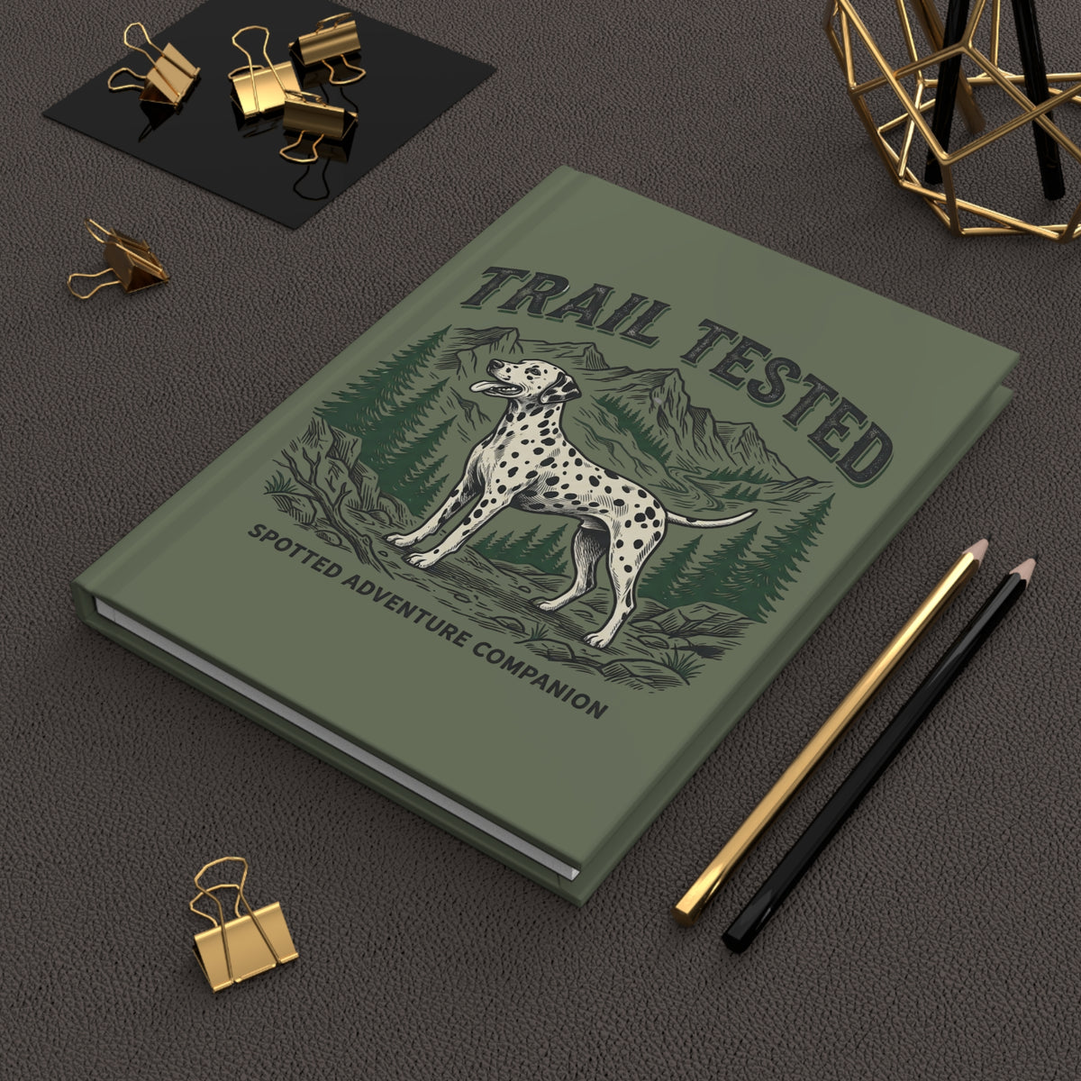 Trail Tested - Hardcover Journal - Moos